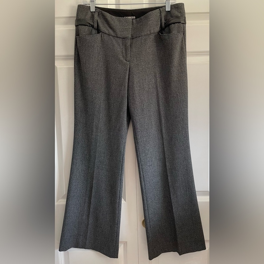EXPRESS Editor Trousers, charcoal, size 8 short.